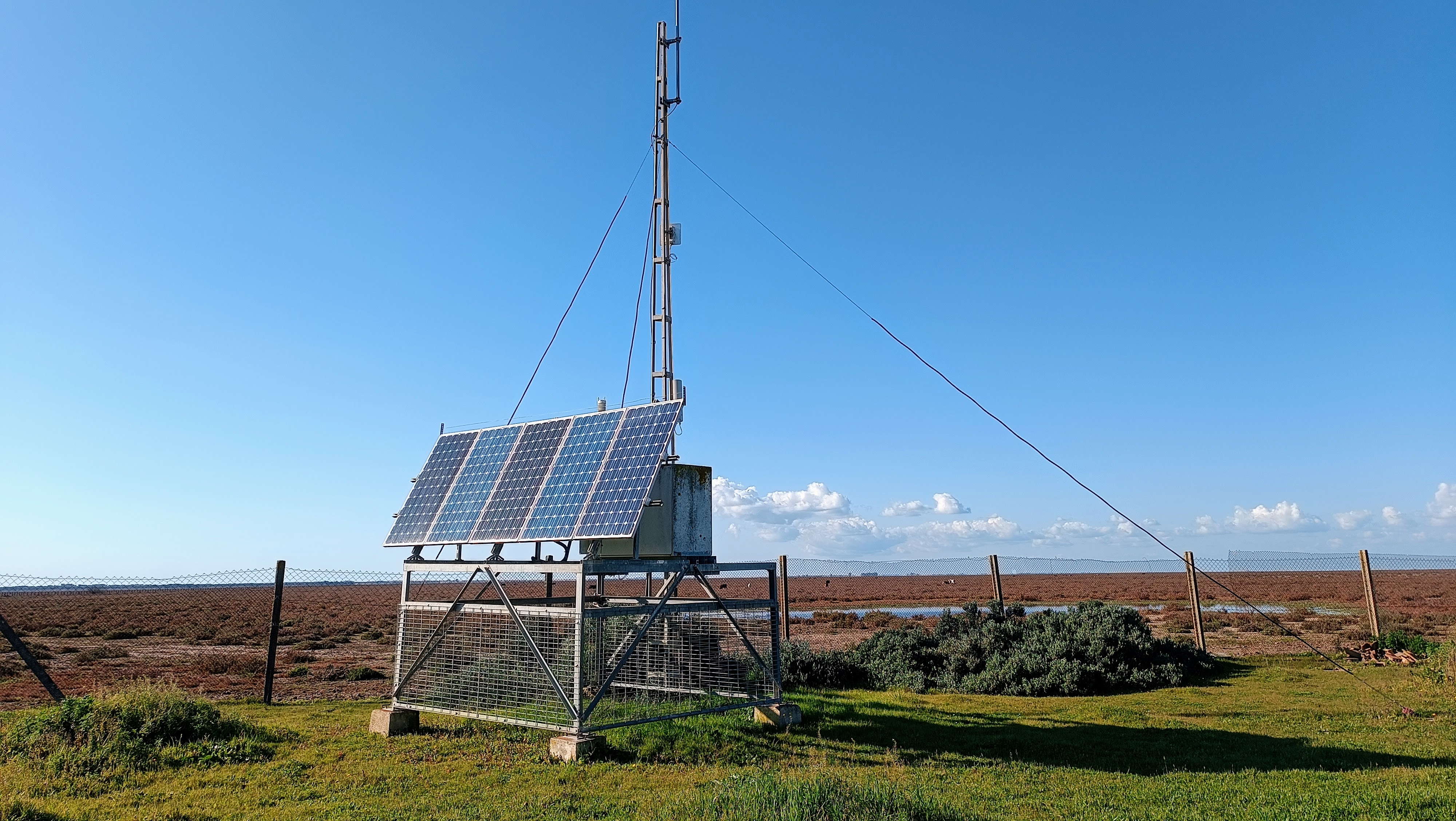 Estación hidrometeorológica de la Reserva Biológica de Doñana